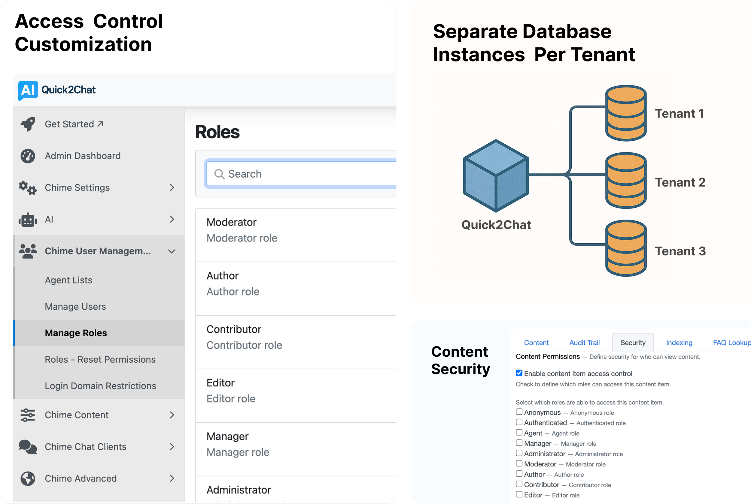 Security & Compliance - Helpdesk solutions feature
